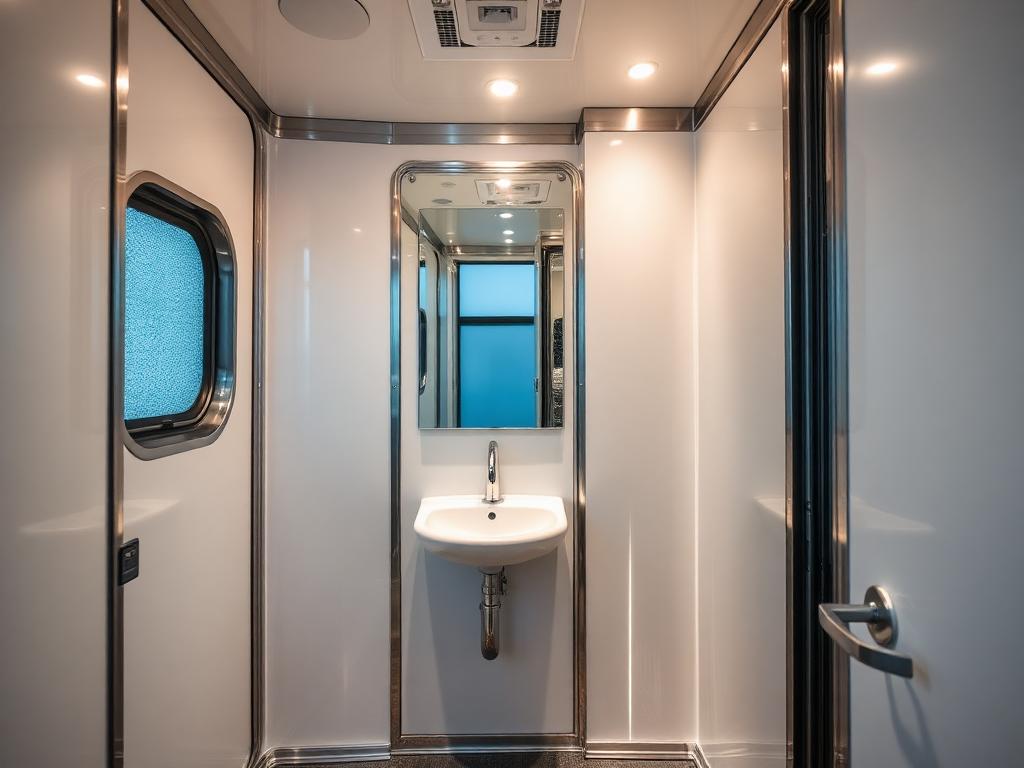 Luxury Restroom Trailers in Wayland, MI